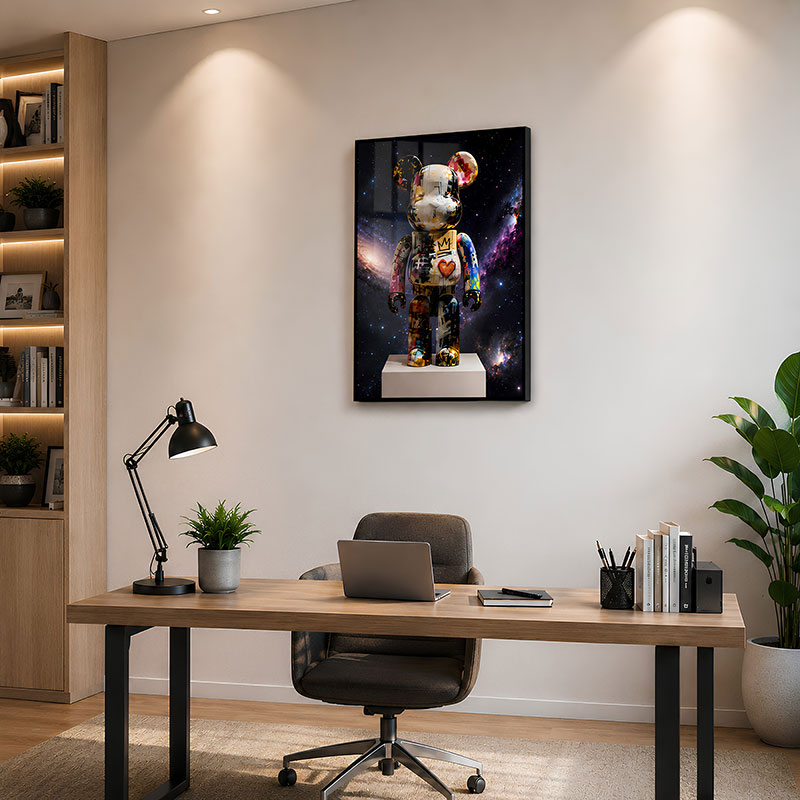 Cosmic Art-Toy Bear Wall Art 2
