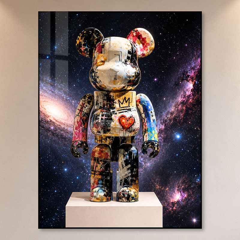 Cosmic Art-Toy Bear Wall Art 3