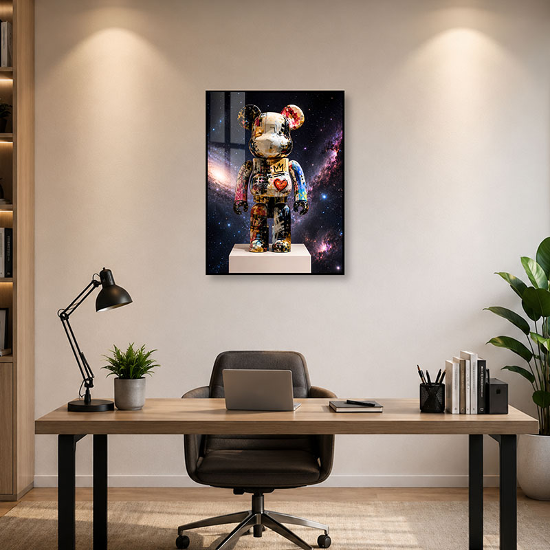 Cosmic Art-Toy Bear Wall Art 1
